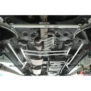 Ultra Racing 6-Point Front Upper Strutbar (3645P) Nissan Elgrand (E52) 3.5 V6 2WD 10+ - 
