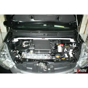 Ultra Racing 2-Point Front Upper Strutbar (1436) Perodua Myvi Lagi Best (M600) 1.3/1.5 2WD 11-17 - 