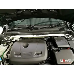 Ultra Racing 2-Point Front Upper Strutbar (3210) Volvo V40 T4 1.6 4WD 12-16/V40 T5 2.0 16-19 2WD