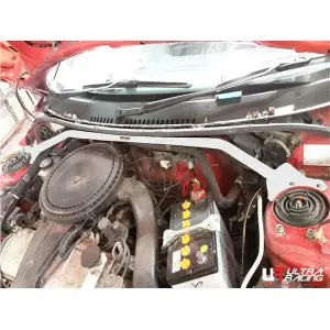 Ultra Racing 2-Point Front Upper Strutbar (3479) Mazda Astina (323 BF) 1.6 2WD 5-Door HB CABURETOR 85-89
