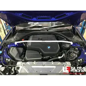 Ultra Racing 2-Point Front Upper Strutbar (4108) BMW 3 G20 (330i) 2.0T 2WD 19+/(M340i) 3.0T 19+