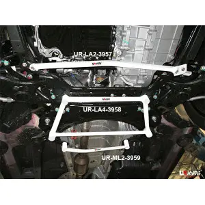 Ultra Racing 2-Point Mid Lower Brace (3959) Proton X70 1.8T 2WD CBU/CKD 19-20