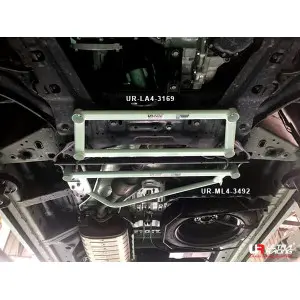 Ultra Racing 4-Point Mid Lower Brace (3492) Nissan Serena (C26/C27) 2.0 2WD 10+