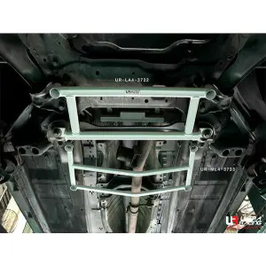 Ultra Racing 4-Point Mid Lower Brace (3733) Land Rover Freelander 2 (L359) 2.2D 2WD 06-14 - 