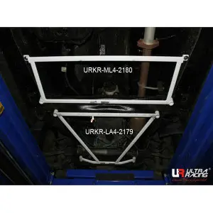 Ultra Racing 4-Point Mid Lower Brace (2180) Ssangyong Kyron 2.0D 4WD 5 Link 05-14