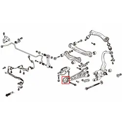 Boccola del braccio oscillante posteriore Hardrace 6363F Honda Accord - 