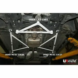 Ultra Racing 6-Point Mid Lower Brace (203P) Chevrolet Trax (U200) 1.4T 2WD 13+ - 