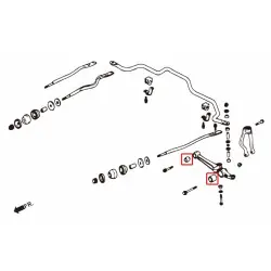 Hardrace 6367F Boccola braccio inferiore anteriore Honda Accord - 