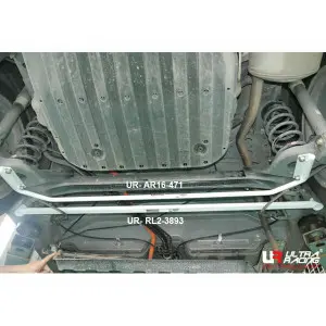 Ultra Racing 2-Point Rear Lower Bar (3893) Honda City (GM6) 1.5 2WD Hybrid 17+/Honda City RS (GN2) 1.5 Hybrid Sedan 19+