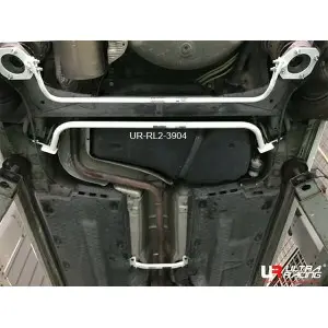 Ultra Racing 2-Point Rear Lower Bar (3904) Volkswagen Polo MK5 (TYP 6R) 1.2 TSI/1.4 TSI 2WD 10-17