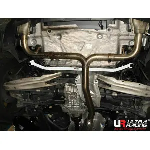 Ultra Racing 2-Point Rear Lower Bar (3949) Infiniti Q30 SPORT (H15) 2.0T 16+/Mercedes CLA45/A45/GLA45 2.0T 13-19/ 4WD - 