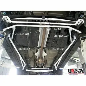 Ultra Racing 2-Point Rear Lower Bar (435) Toyota Wish (AE10) 1.8 2WD 03-17