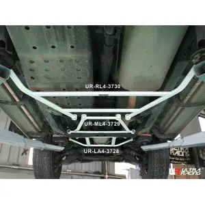 Ultra Racing 4-Point Rear Lower Bar (3730) Toyota Hilux Surf (N180) 3.0D 4WD 95-02 - 