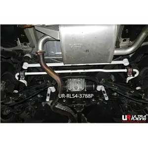Ultra Racing 4-Point Rear Lower Bar (3788P) Subaru XV (GP) 2.0 4WD 13-17 - 