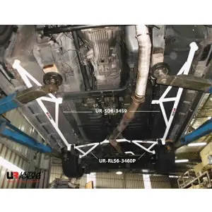 Ultra Racing 6-Point Rear Lower Bar (3460P) Nissan Skyline (GTR 34) 2.6TT 4WD 99-02 - 