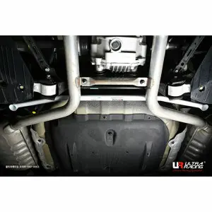 Ultra Racing 2-Point Rear Lower Bar (3621) Hyundai Equus (EQ900) 3.8 2WD 10-16