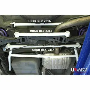 Ultra Racing 4-Point Rear Lower Bar (2314) Kia Carnival (VQ) 2.9D 2WD 05-14