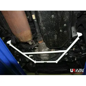 Ultra Racing 4-Point Rear Lower Bar (2559) Ssangyong Kyron 2.7D 4WD Multilink 05-14
