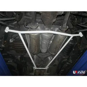 Ultra Racing 4-Point Rear Lower Bar (3269) Ssangyong Chairman W 3.6 2WD/4WD 08-17