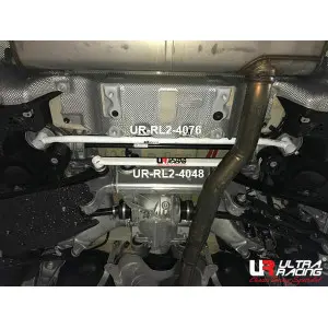 Ultra Racing 2-Point Rear Lower Bar (4048) BMW 7 G11 (730i) 2.0T 16-19/520D 2.0 17+/530E 2.0T 17+/530I 2.0T 17+ 2WD - 