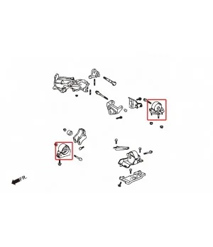 Hardrace 6383 Harden Enigne Mount Toyota Corolla/altis/auris - 