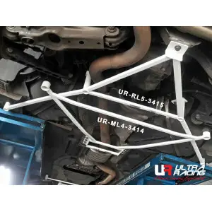 Ultra Racing 5-Point Rear Lower Bar (3415) BMW E84 (X1) 2.0 4WD 09-15 - 