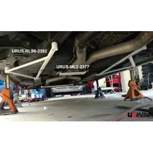 Ultra Racing 6-Point Rear Lower Bar (2382P) Chevrolet Camaro (SS) 6.2 V8 2WD 10-15