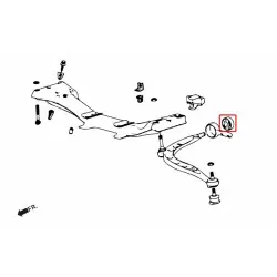 Boccola braccio inferiore anteriore Hardrace 6394 Bmw Serie 3 - 