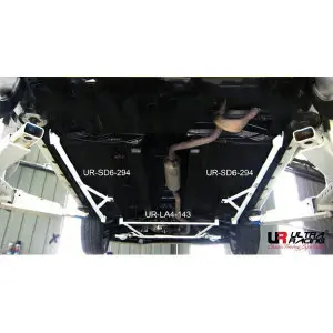Ultra Racing 6-Point Rear Torsion Bar (294P) Perodua Alza (M500) 1.5 2WD 09+/Myvi 1.0/1.3 05-11