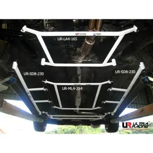 Ultra Racing 2-Point Rear Torsion Bar (230-B) Proton Wira 1.3/1.5 2WD 93-09