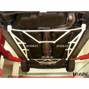 Ultra Racing 8-Point Rear Torsion Bar (273P) Toyota Vios (XP40) 1.5 2WD 02-07