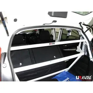 Ultra Racing 2-Point C-Pillar Bar (1559) Perodua Myvi Lagi Best (M600) 1.3/1.5 2WD 11-17