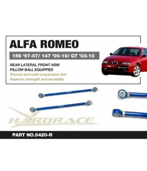 Hardrace 6420-R Rear Lateral Rear Arm Alfa Romeo 147, 156, GT - 