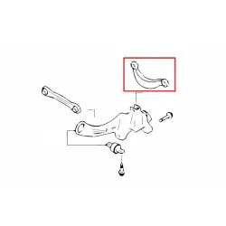 Kit di campanatura posteriore forgiato Hardrace 6457-S Ford, Mazda, Volvo - 