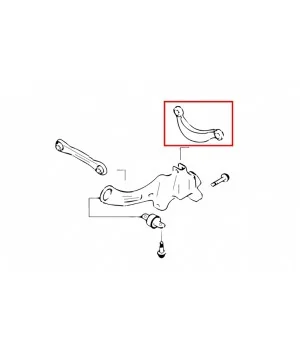 Kit di campanatura posteriore forgiato Hardrace 6457-S Ford, Mazda, Volvo - 