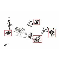 Supporto motore Hardrace 6468 Harden Honda Fit - 