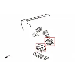 Hardrace 6469 Reinforced Engine Mount Lexus GS, SC, Toyota Soarer - 