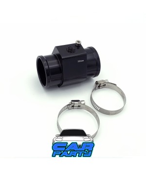 Raccordo radiatore sensore temperatura acqua 1/8 NTP manometro universale 38mm nero Raccordo radiatore sensore temperatura acqua 1/8 NTP manometro universale 38mm nero