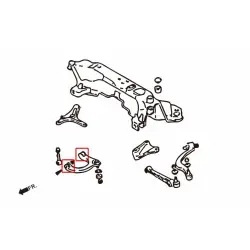 Boccola braccio superiore anteriore Hardrace 6539 Mitsubishi Eclipse, Galant - 