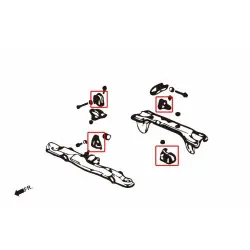 Hardrace 6576 Supporto motore indurito Honda Civic - 