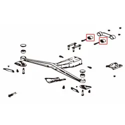Hardrace 6599 Rear Diff Support Member Bushing Subaru Forester, Impreza - 