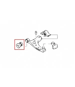 Hardrace 6601 Front Lower Arm Bushing Ford Focus - 