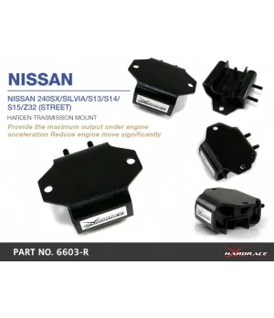 Hardrace 6603-R Harden Transmission Mount Infiniti Q45, Nissan 240SX, Z-series - 