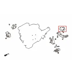 Supporto trasmissione Hardrace 6603-R Harden Infiniti Q45, Nissan 240SX, serie Z - 