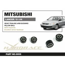 Hardrace 6605 Rear Trailing Arm Bushing Mitsubishi Lancer mirage - 