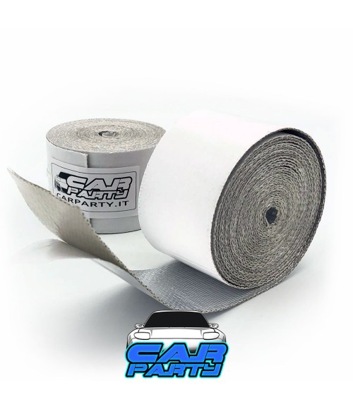 Heat shield insulation tape adhesive racing 5m x 50mm SILVER