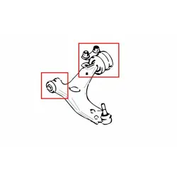 Hardrace 6630 Front Lower Arm Bushing Mazda 3, 5 - 