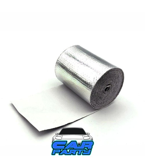 Heat shield insulation tape adhesive 5m x 50mm SILVER