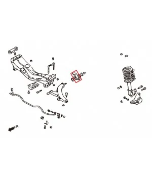 Hardrace 6637 Front Lower Arm Bushing Subaru Forester - 