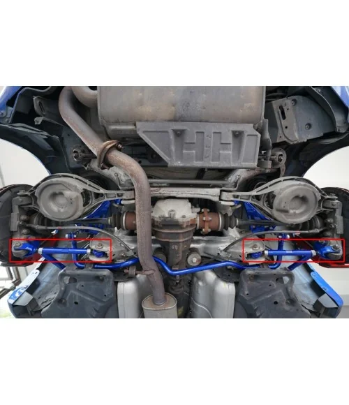 Kit di campanatura posteriore Hardrace 6654 Infiniti serie G, Nissan Skyline, serie Z - 